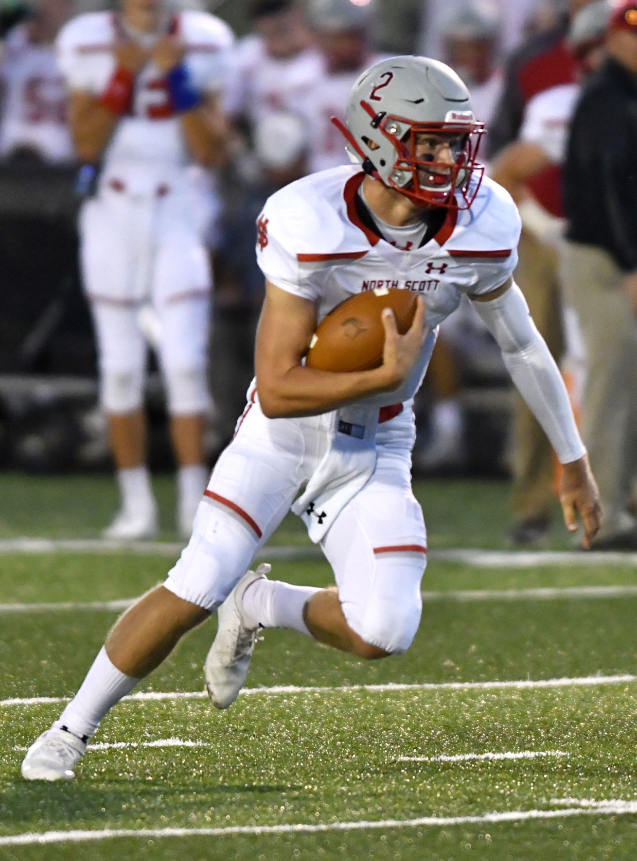 North Scott at Davenport Central football
